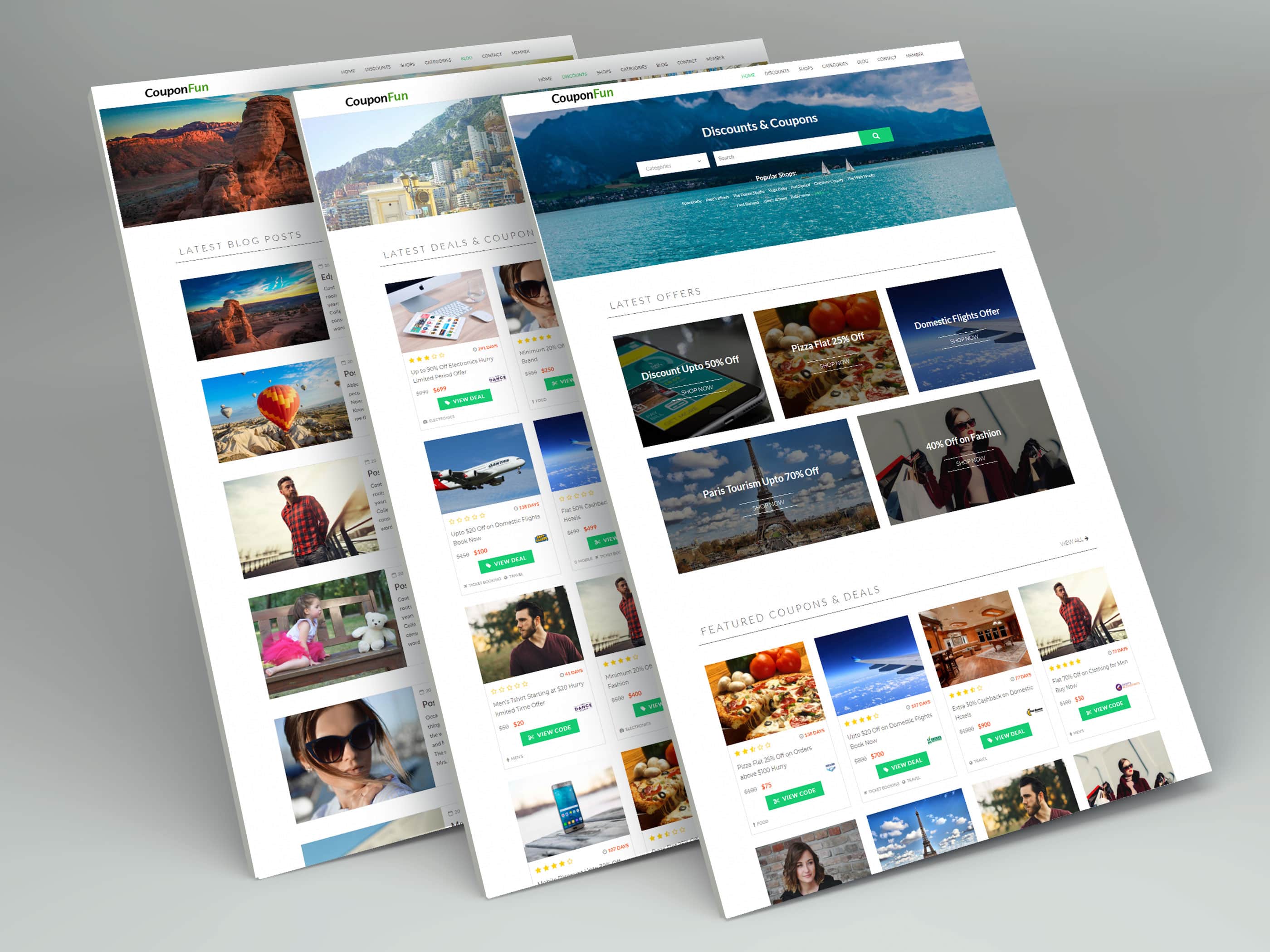 COUPONFUN - WP THEME